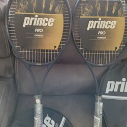 Prince Pro 2 Oversided Tennis Rackets BRAND NEW 