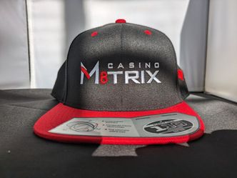 NWT Casino M8trix San Jose California Snapback 