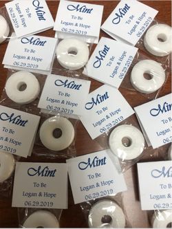 Wedding favors ANY Color