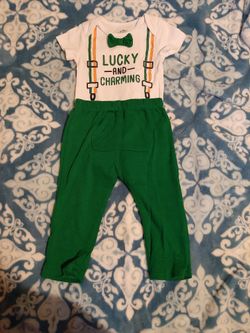 18 Months St Patrick Day Outfit 