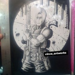 RE: Leon 9x12 Inch Drawing