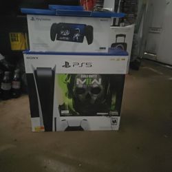 Ps5 And Portable With Games