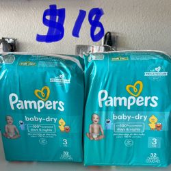 $18  Pampers Sise3