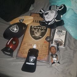 Raiders collectibles items