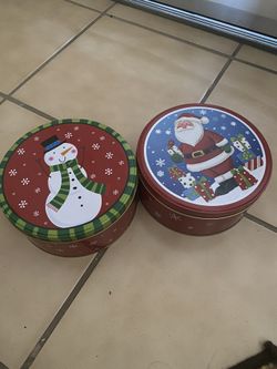 Christmas Tins 