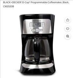 Black n Decker 12 Cup Programmable Coffee Maker