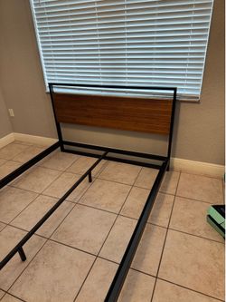 Queen bed frame