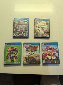 PS4 Games Bundle – Lot of 5