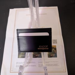 Authenticated Gucci Card Holder Wallet Mens