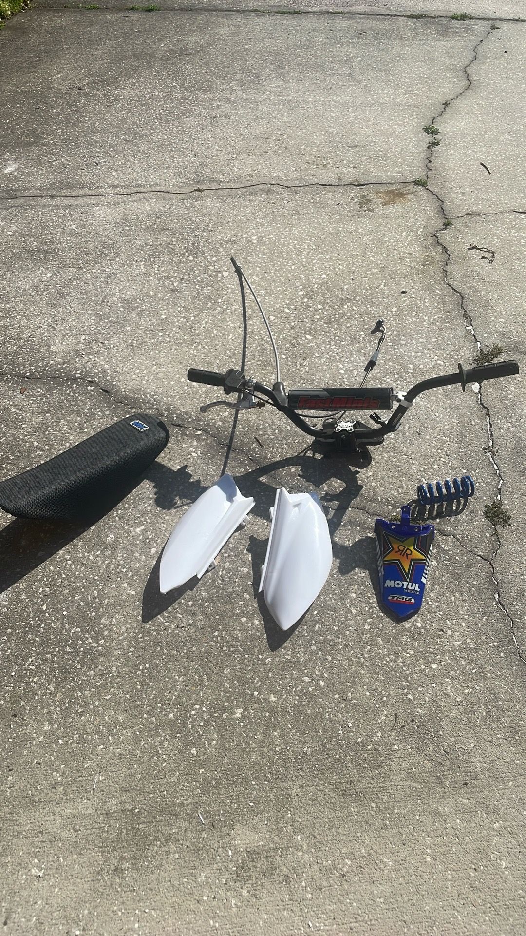 Yamaha TTR 50 set of stuff for bike