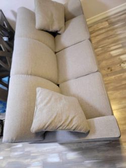 COUCH (la-z-boy)FOLD OUT BED WITH MATTRESS