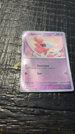 Spritzee Holo Pokémon Card 035/088