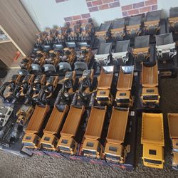Excavator  Bulldozer Loader Dump Truck Metal Remote Controlled