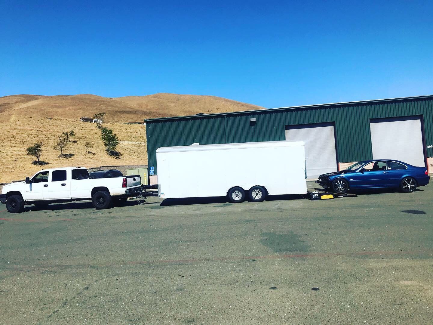 Cargo trailer, white 20 foot for Sale in Vacaville, CA OfferUp