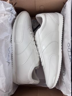 ALDO Nathaniell White Sneakers Size 12