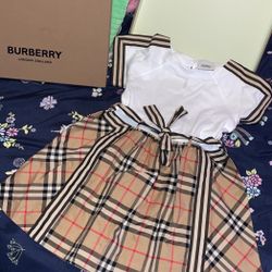 Girls Burberry Dress 