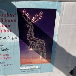 Outside Christmas Reindeer