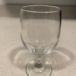 Glass Wine goblets 
