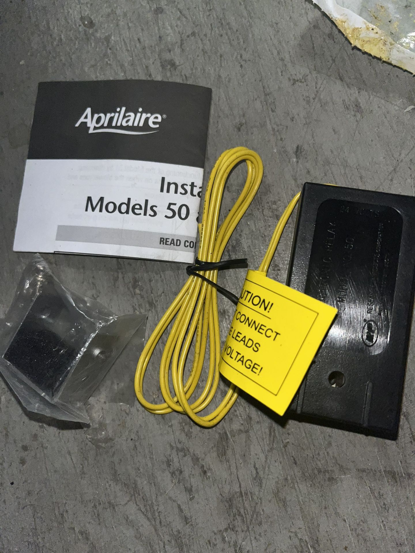 Aprilaire Model 50 Sensing Relay