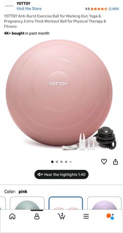 Pregnancy exercise ball