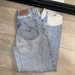 Rare Vintage / Y2K Orange Tab Levi’s 550 Student Jeans 