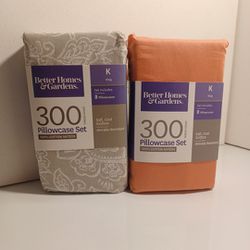 Better Homes & Gardens King Size 2 Sets Of 2