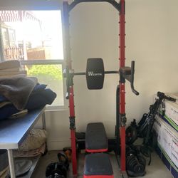 Power Tower Pull-up and Dip Rack