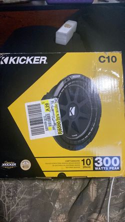 Kicker C10 comp subwoofer