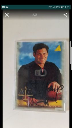 4 Steve Young 49ers cards - 2 autographed