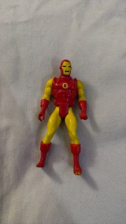 Vintage 1984 Mattel Secret Wars Iron Man Action Figure - Hong Kong COO