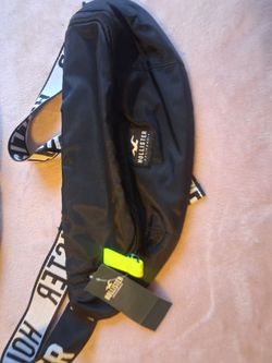 Hollister California Black Fanny Pack