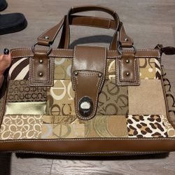 Patchwork Satchel Handbag