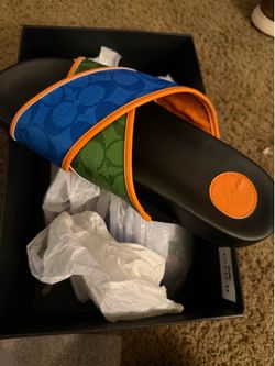 Men’s size 12 coach sandals $50