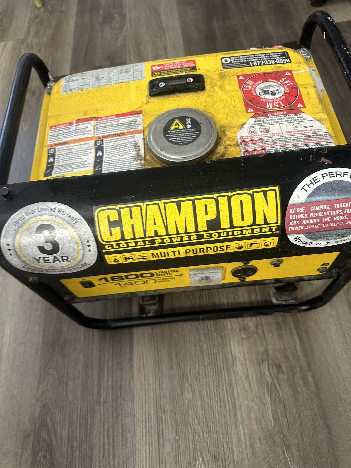 Champion Generator 1800 Watts