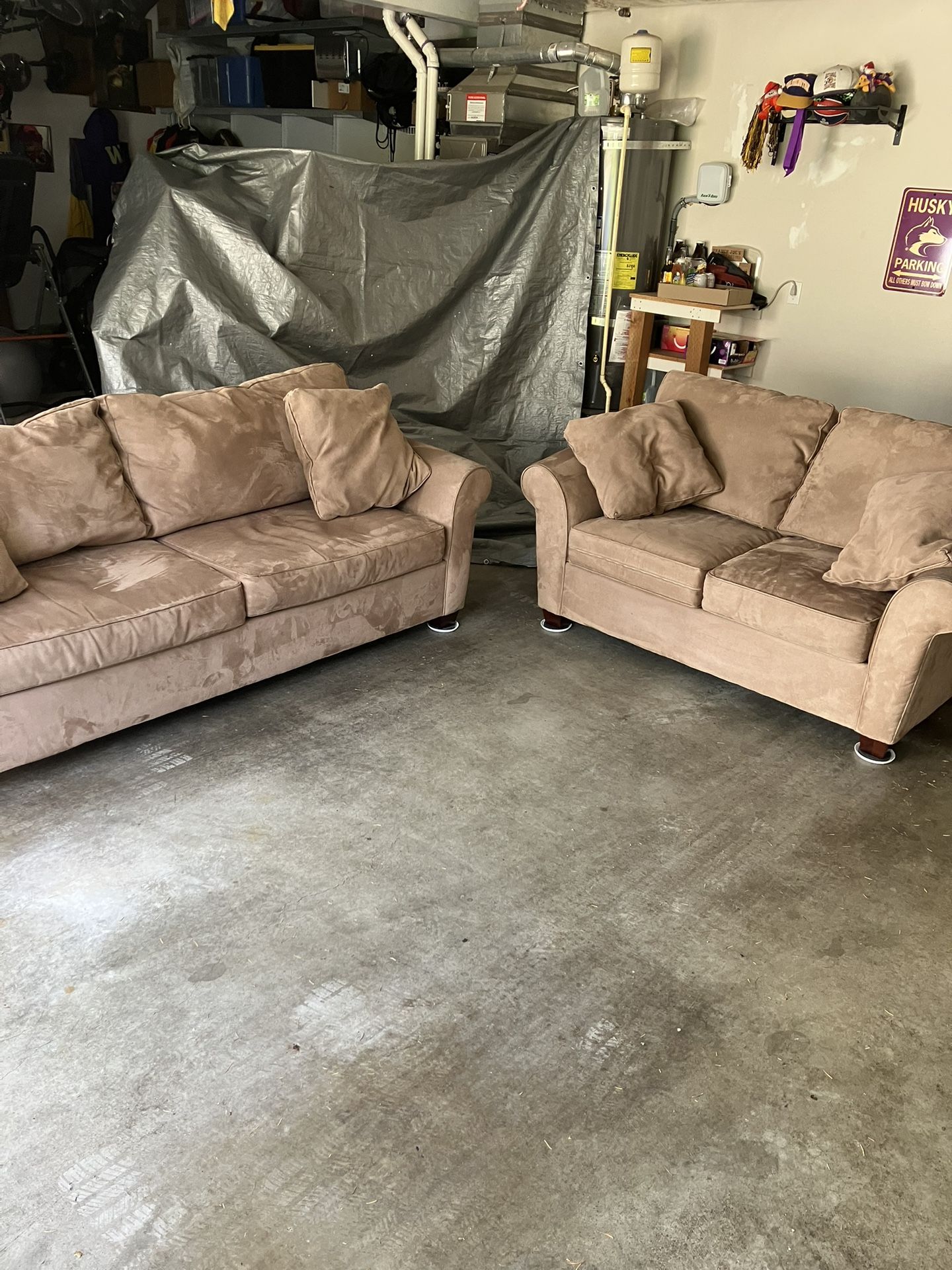 Sofa and Loveseat