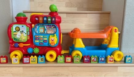 Vtech alphabet train