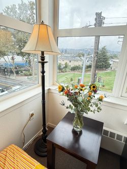 Traditional Bronze Floor Lamp