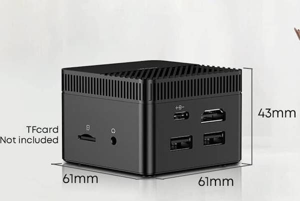 mini Desktop Computer activated Windows 11