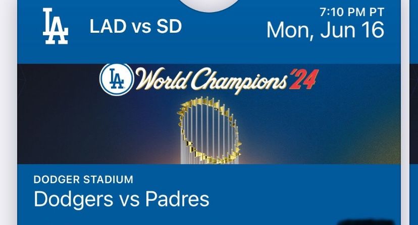 San Diego Padres at Los Angeles Dodgers