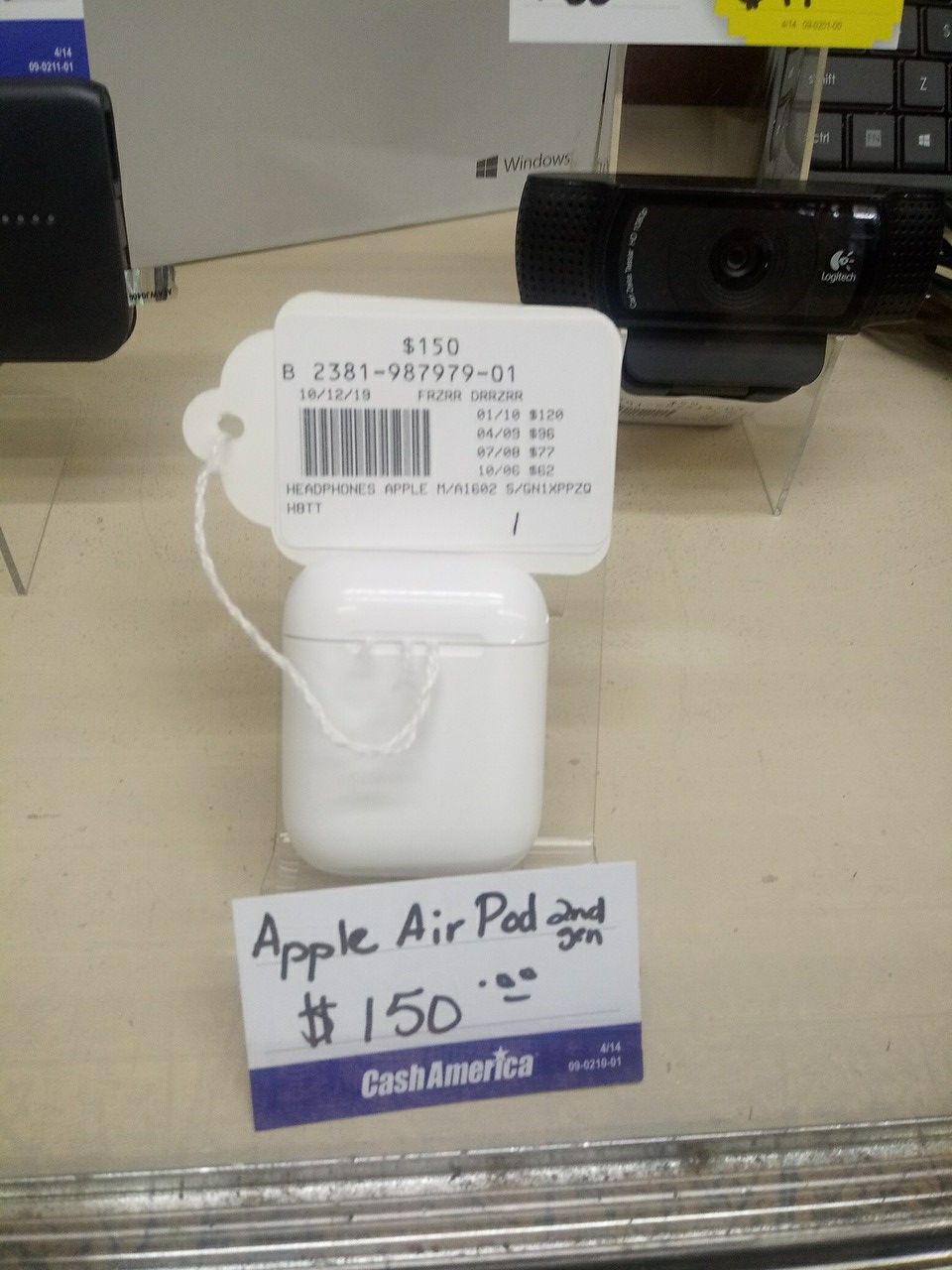 Apple Air Pods 2nd Gen $150