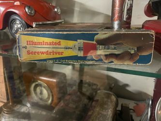 Vintage Illuminated Screwdriver in Box