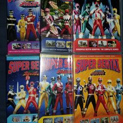 Super Sentai Complete Series DvD Lot 