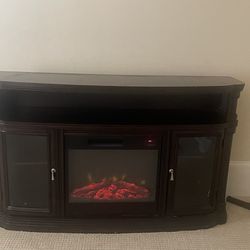 Fire Place TV Stand 
