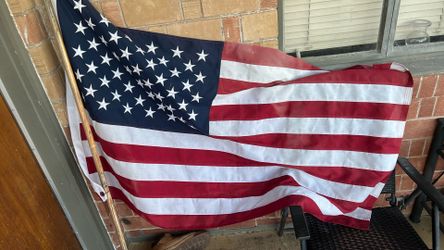 American Flag In Good Condition