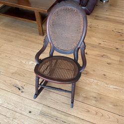 Antique Small Rocking Chair 