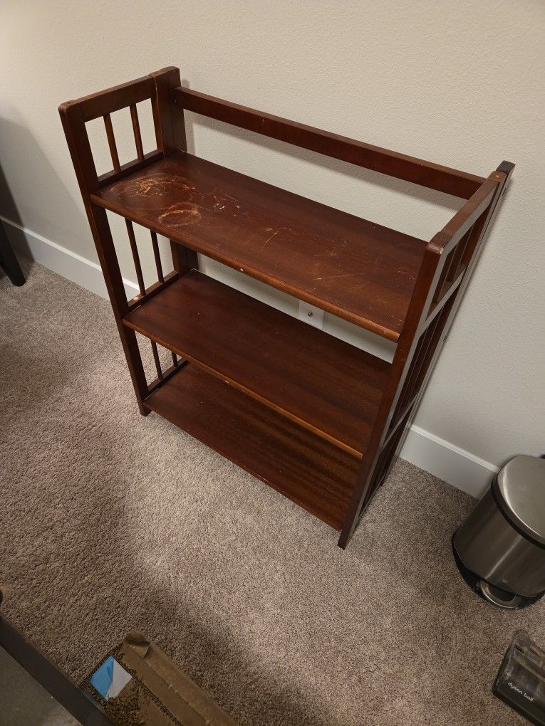 Small Foldable Book Shelf