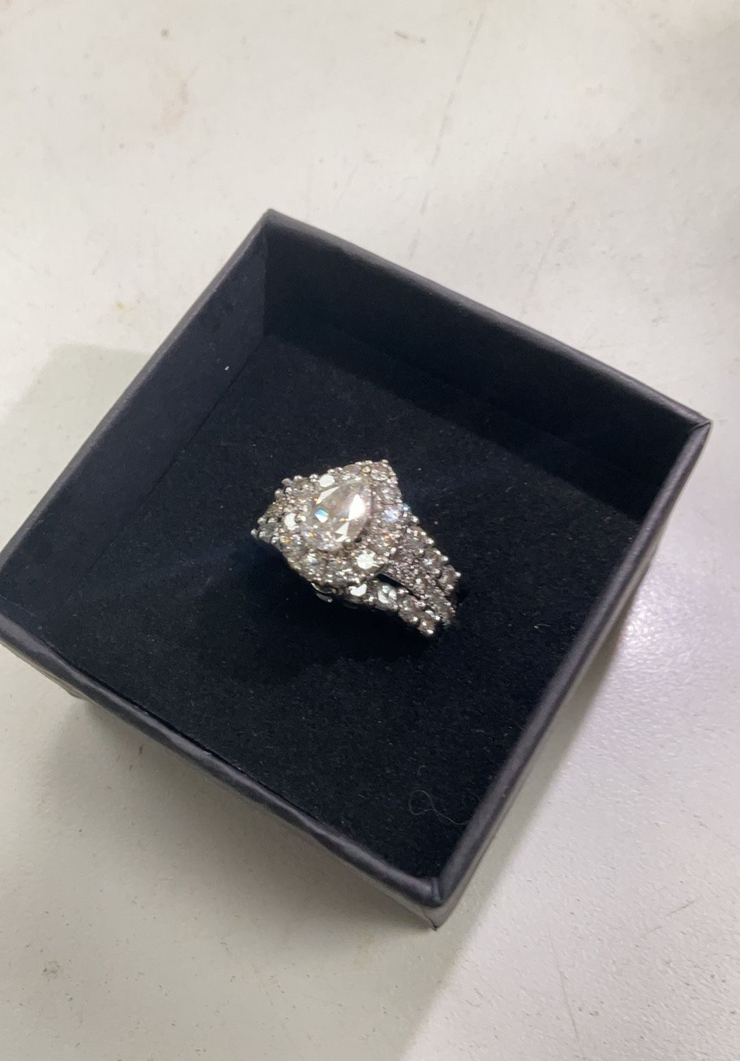 Multi Karat Jacketed Diamond Engagement Set