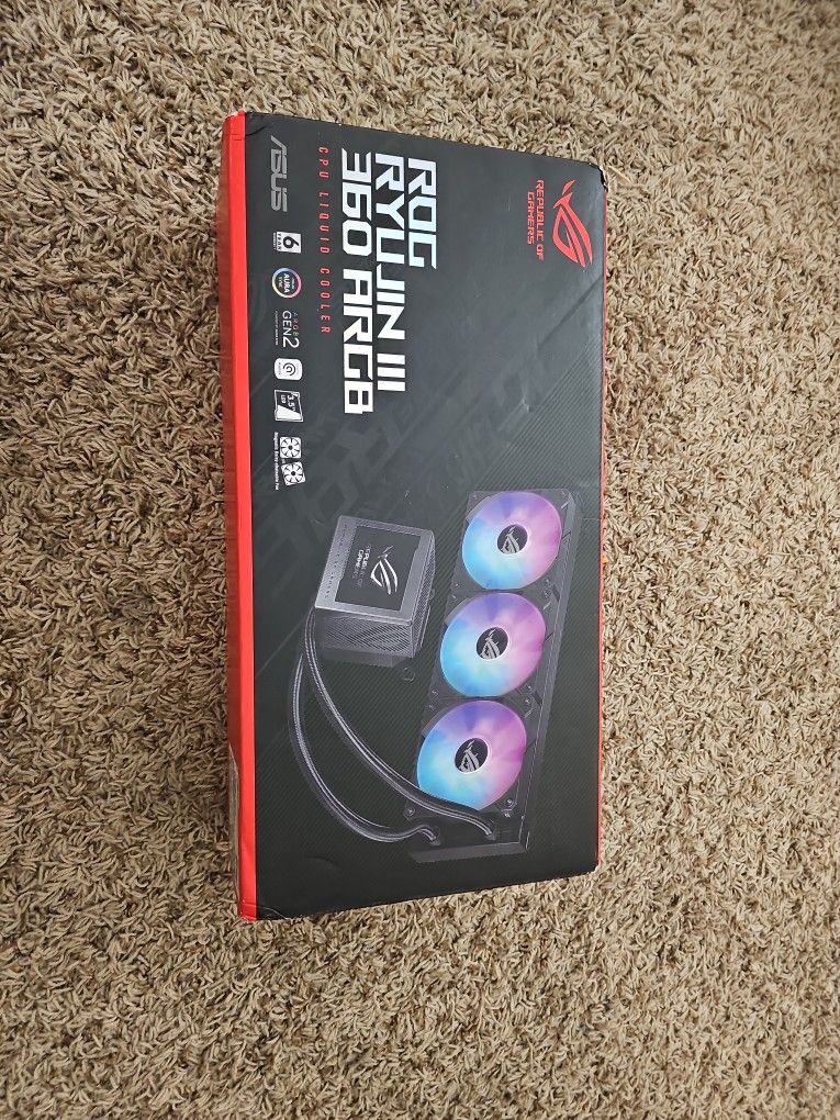 Asus Rog Ryujin iii 360 Argb Liquid Cooler PC