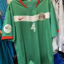 Rafa Marquez Retro Mexico Soccer Jersey 