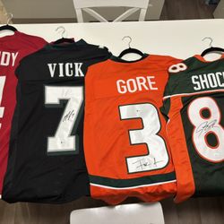 NFL Signed Jerseys 